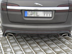 Rear Side Splitters Jaguar XF (X250) MK1 Sportbrake S-pack (2012-2015) - Carbon Look