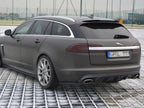 Rear Side Splitters Jaguar XF (X250) MK1 Sportbrake S-pack (2012-2015) - Carbon Look