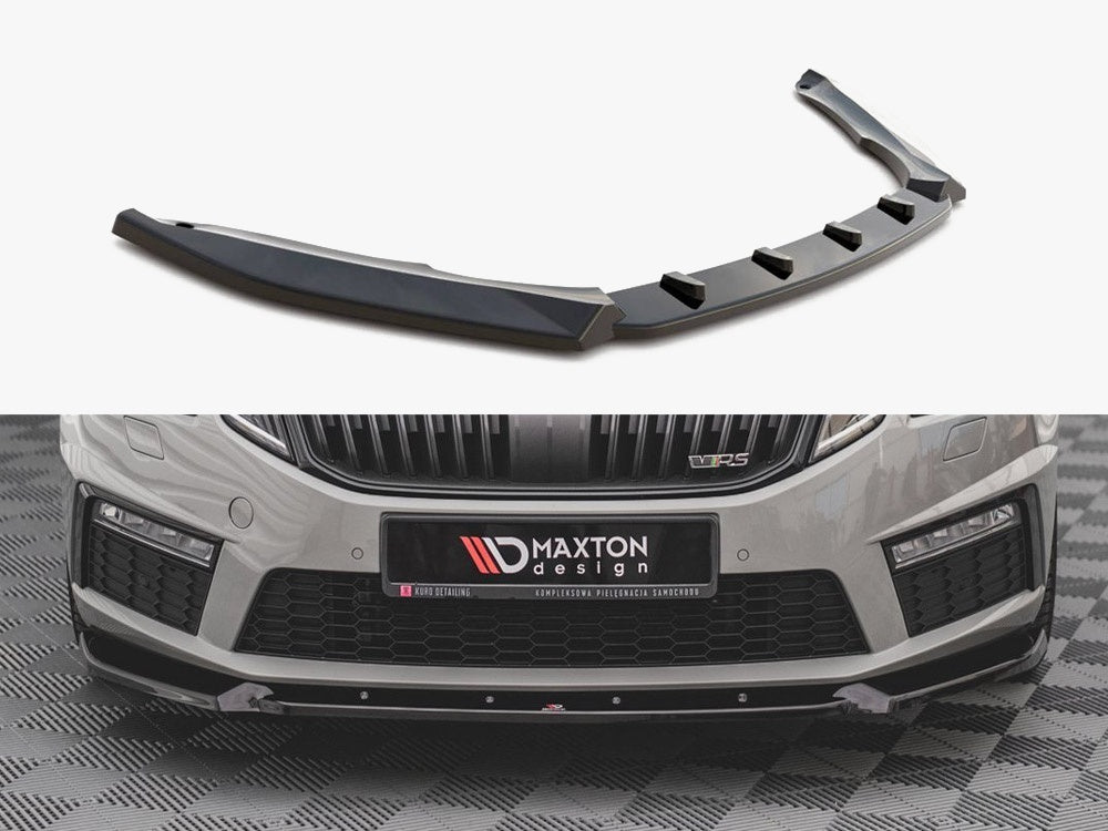 Front Splitter V.2 Skoda Octavia RS Mk3 Facelift