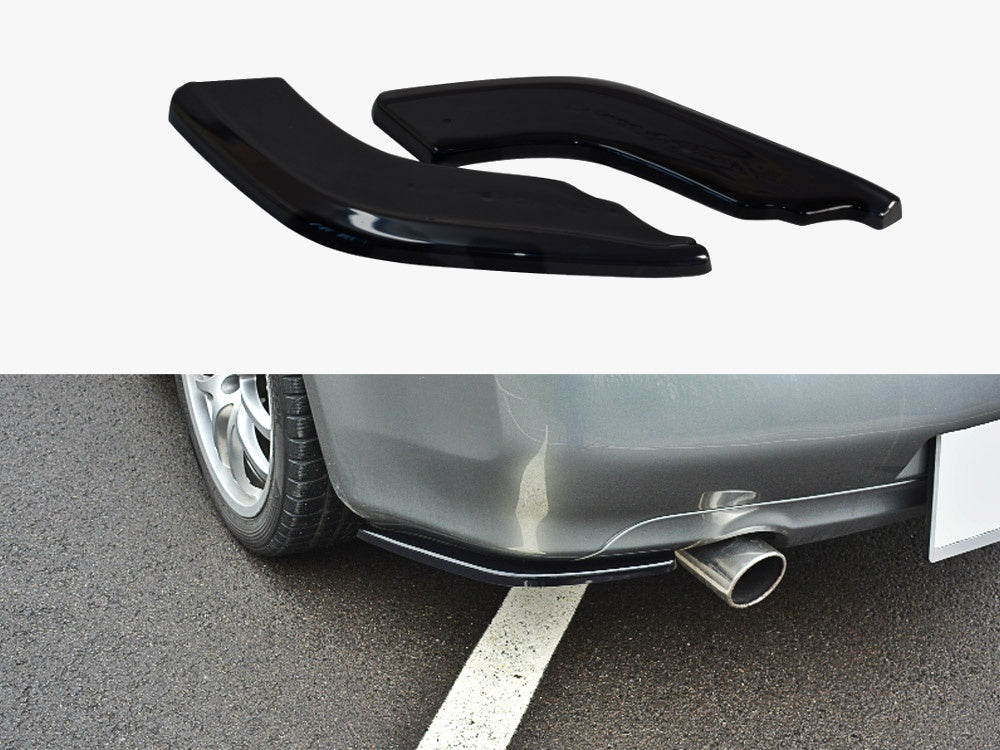 Rear Side Splitters Infiniti G35 Coupe (2003-2007) - Carbon Look