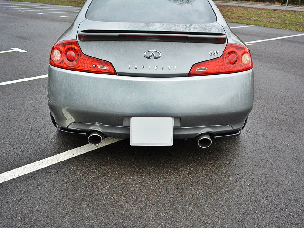 Rear Side Splitters Infiniti G35 Coupe (2003-2007)
