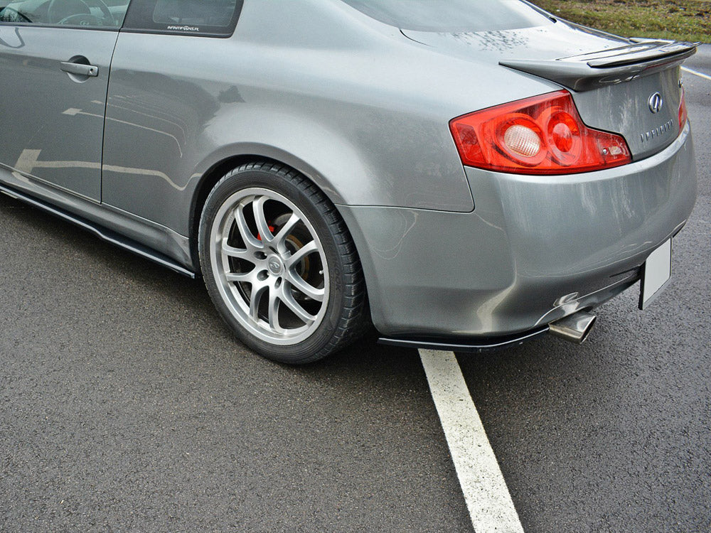 Rear Side Splitters Infiniti G35 Coupe (2003-2007) - Carbon Look
