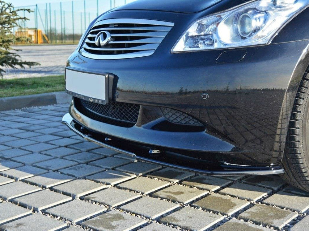Front Splitter V.1 Infiniti G37 Sedan - Textured