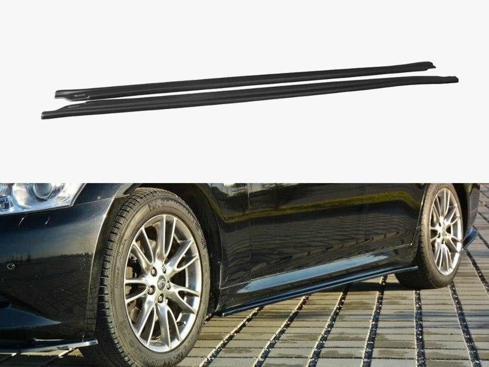 Side Skirts Diffusers Infiniti G37 Sedan - Carbon Look