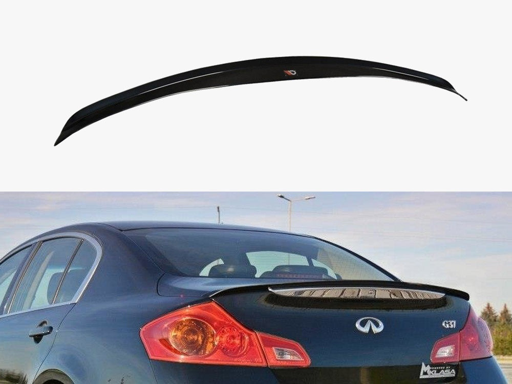 Spoiler CAP Infiniti G37 Sedan - Textured
