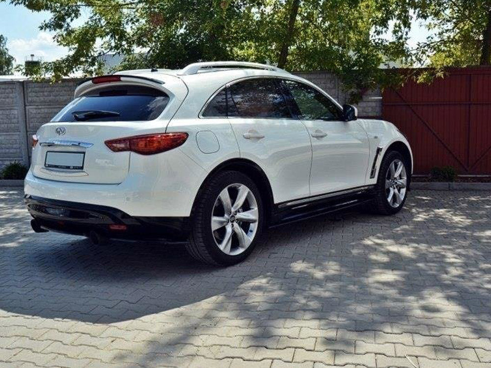Side Skirts Diffusers Infiniti QX70 - Textured