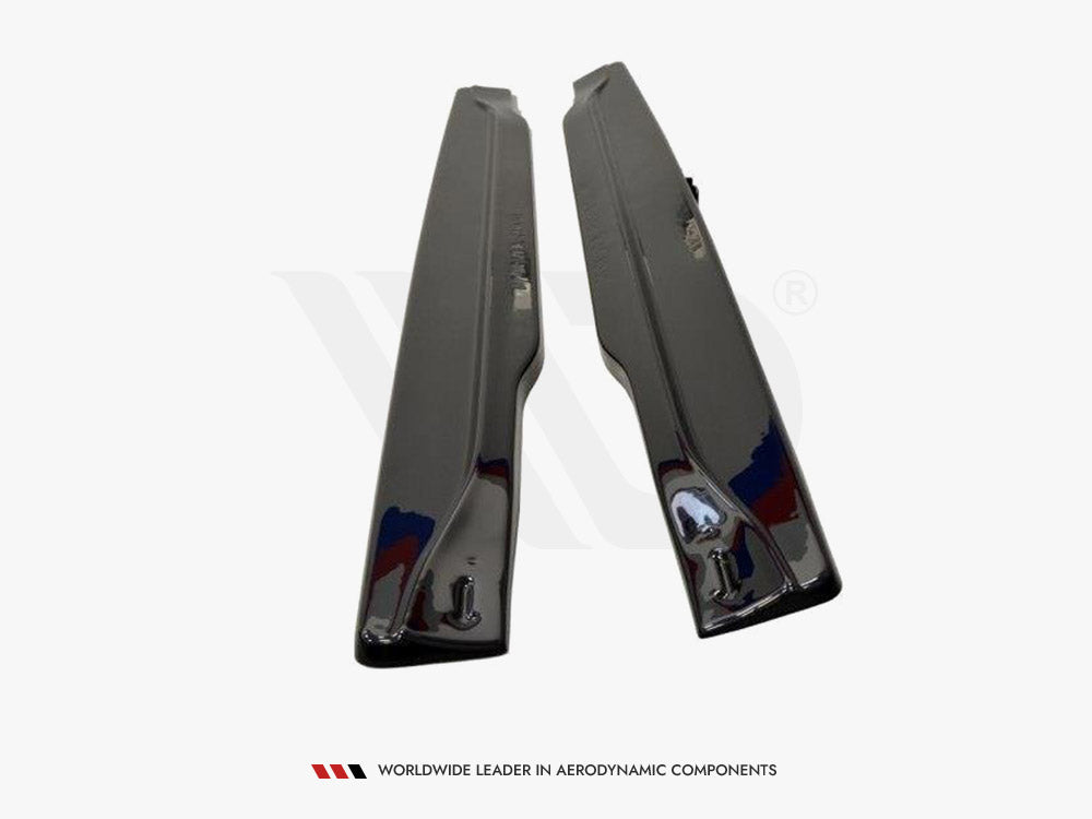 Side Skirts Diffusers Infiniti QX70 - Carbon Look