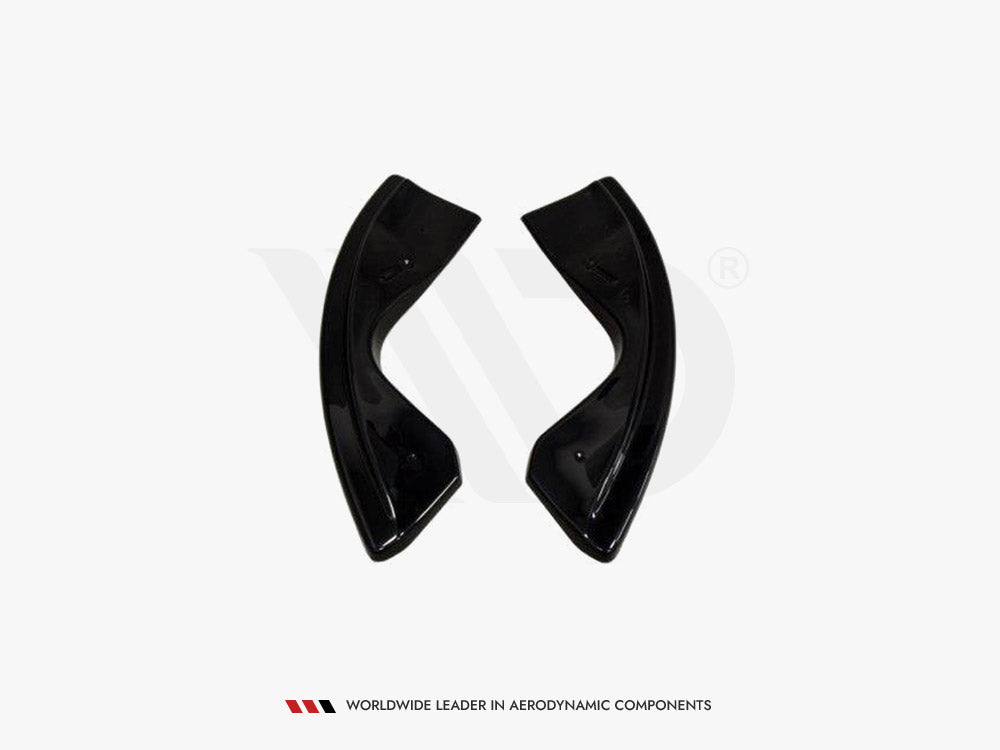 Rear Side Splitters Infiniti QX70 - Carbon Look