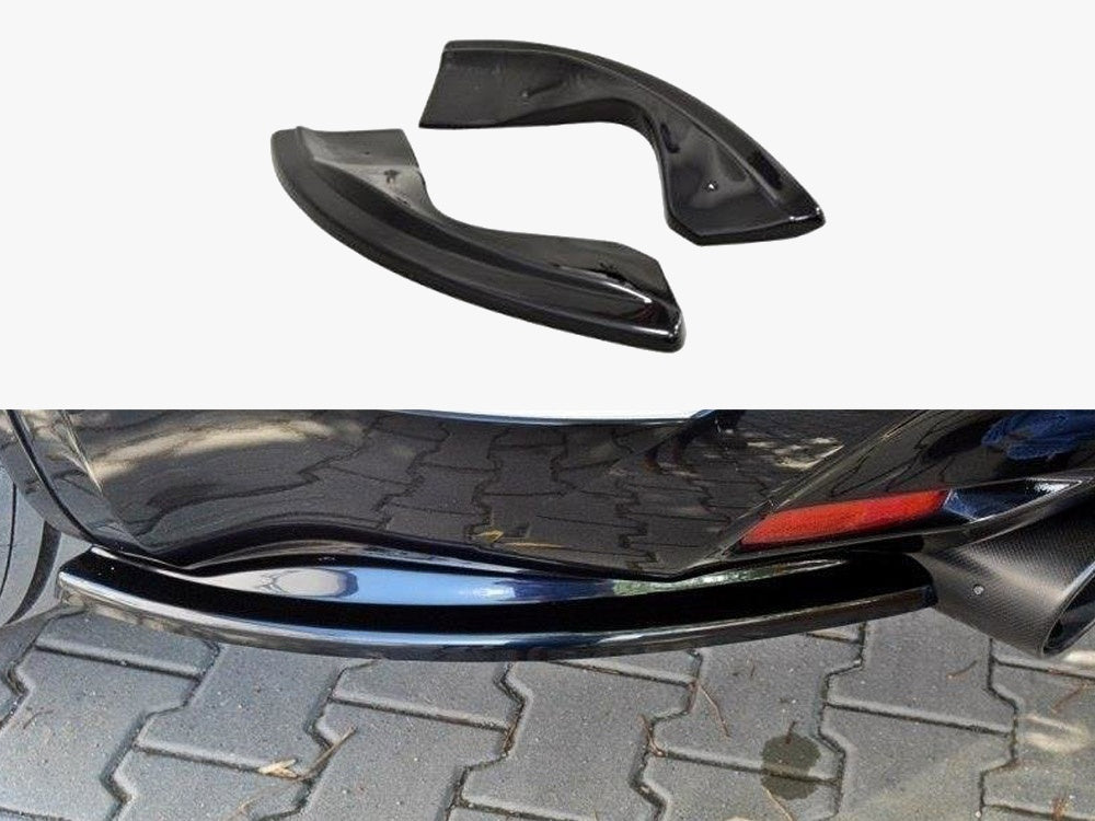 Rear Side Splitters Infiniti QX70 - Textured