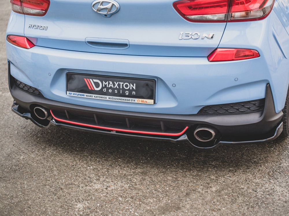 Central Rear Splitter Hyundai I30 N Mk3 Hatchback