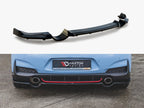 Central Rear Splitter (Vertical Bars) Hyundai I30 N Mk3 Hatchback