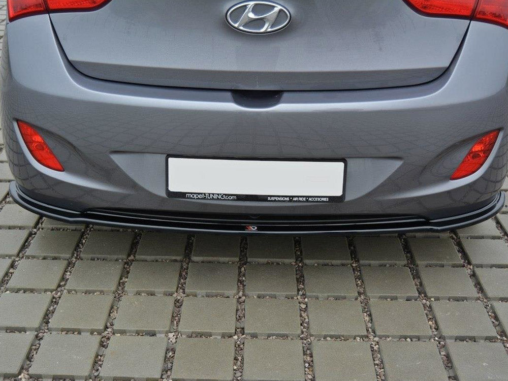 Central Rear Splitter Hyundai I30 Mk2