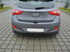 Central Rear Splitter Hyundai I30 Mk2