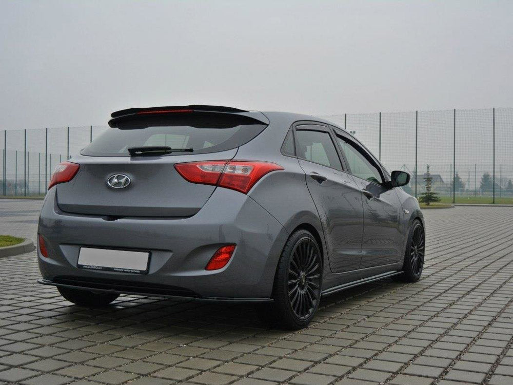 Side Skirts Diffusers Hyundai I30 MK2 (2011-2017) - Carbon Look