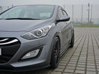 Side Skirts Diffusers Hyundai I30 MK2 (2011-2017) - Carbon Look