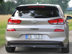 Central Rear Splitter Hyundai I30 Mk3 Hatchback