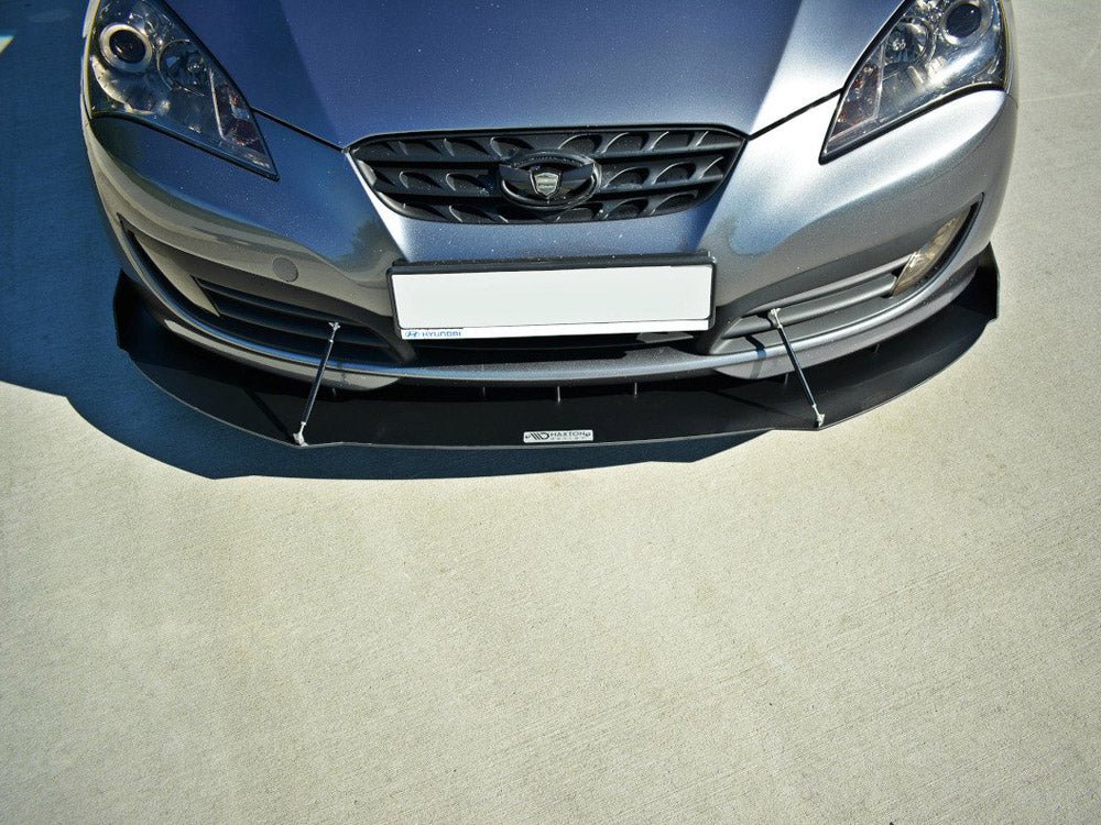 Front Racing Splitter Hyundai Genesis MK1 Coupe  (2009-2012)