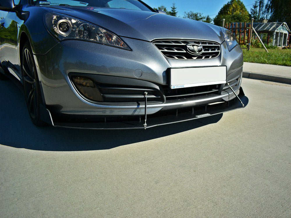 Front Racing Splitter Hyundai Genesis MK1 Coupe  (2009-2012)