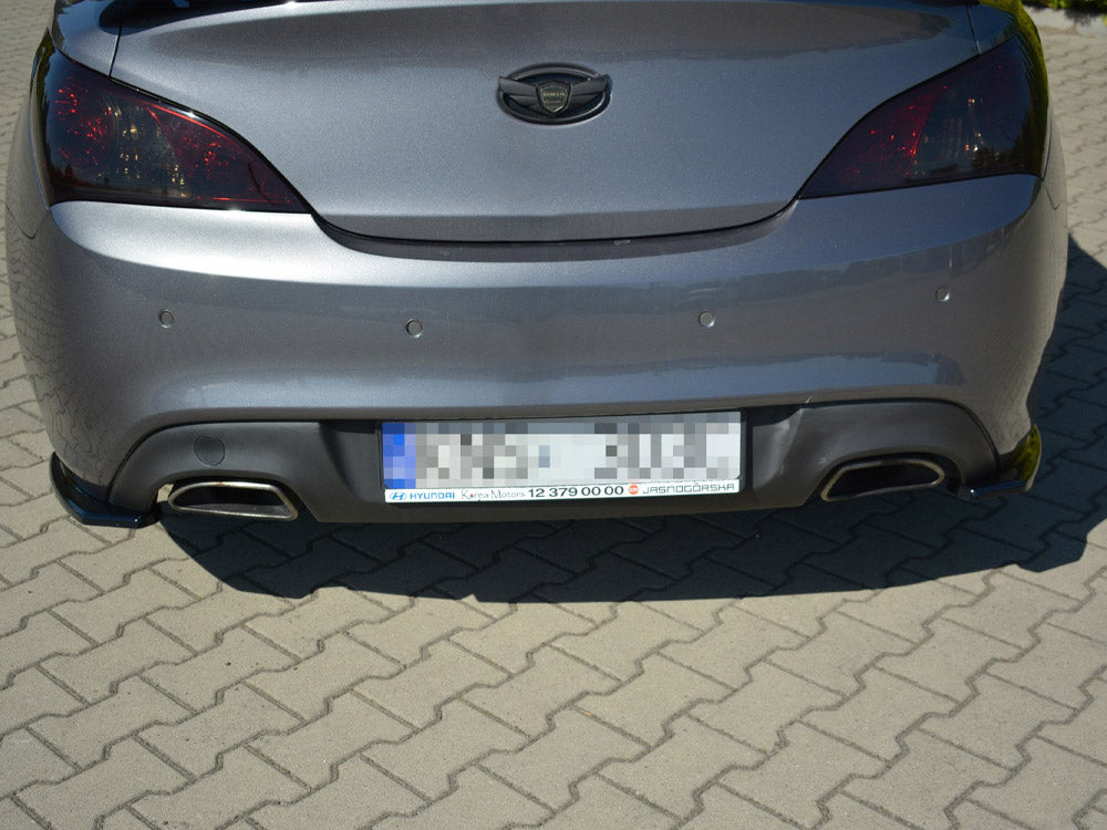 Rear Side Splitters Hyundai Genesis MK1 Coupe (2009-2012) - Carbon Look