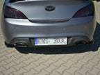 Rear Side Splitters Hyundai Genesis MK1 Coupe (2009-2012) - Textured