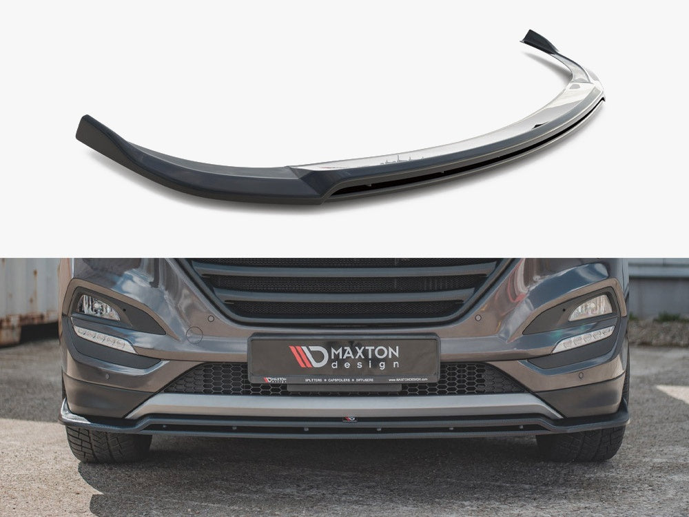 Front Splitter Hyundai Tucson Mk3 Pre-Facelift - Textured