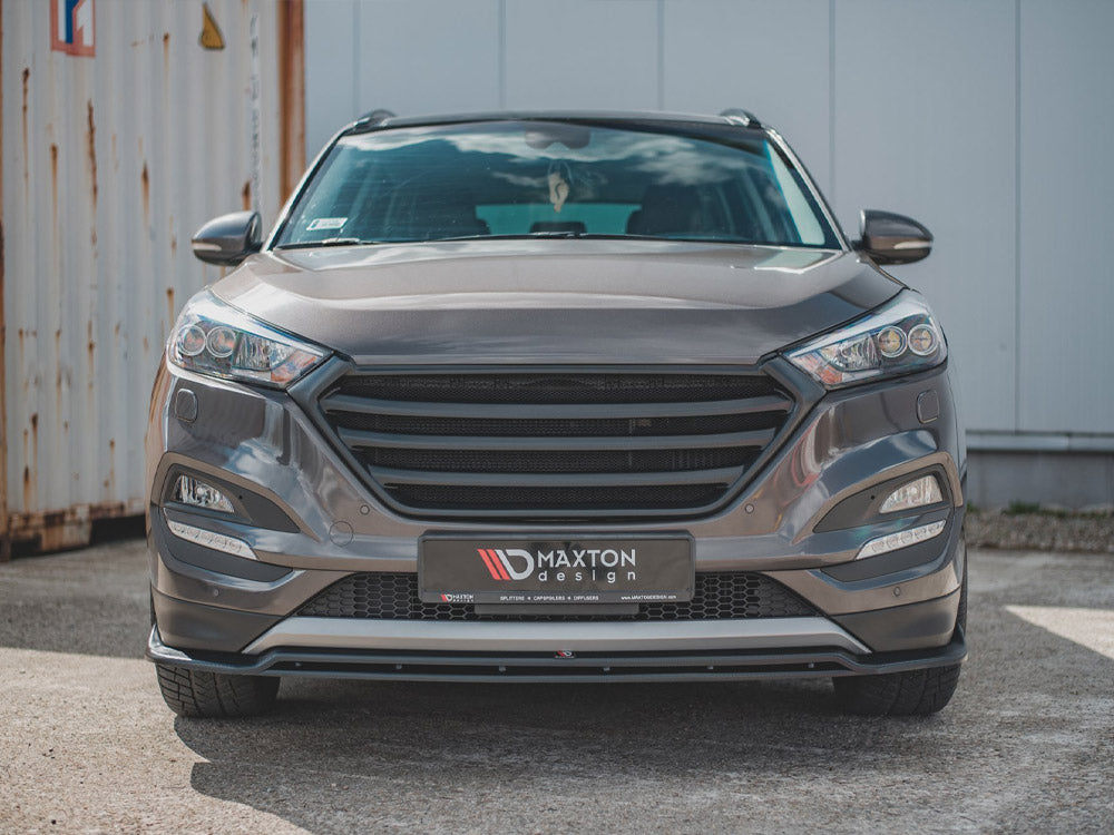 Front Splitter Hyundai Tucson Mk3 Pre-Facelift - Textured