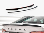 Spoiler CAP Skoda Octavia Liftback MK4 - Carbon Look