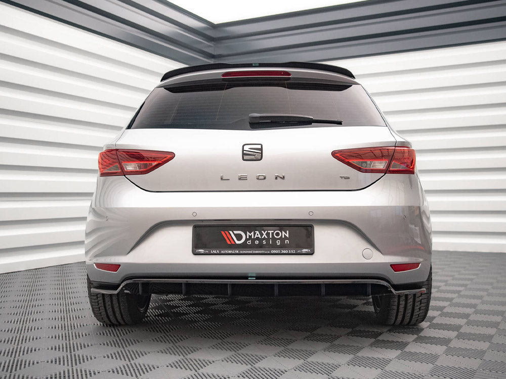 Rear Splitter (Vertical Bars) Seat Leon Hatchback Mk3