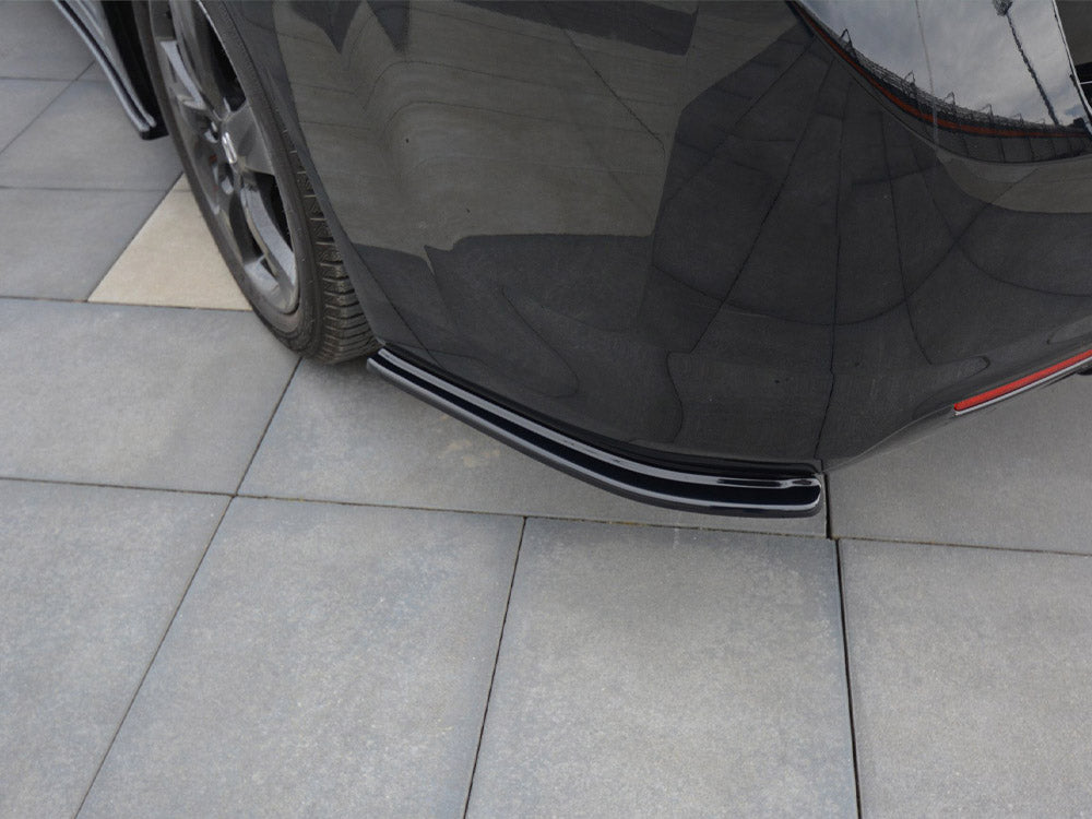 Rear Side Splitters Honda Accord MK8 (Cu-series) Pre-facelift Sedan (2008-2011) - Carbon Look