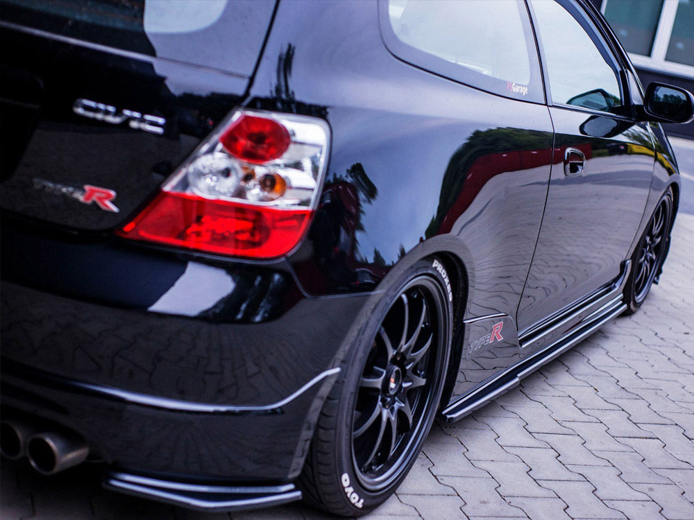 Side Skirts Splitters Honda Civic EP3 (Mk7) Type-R/S Facelift (2004-2006)
