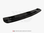 Central Rear Splitter Honda Civic VIII Type S/R (Without Vertical Bars) - Textured