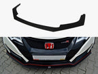 Front Racing Splitter V.1 Honda Civic IX Type R