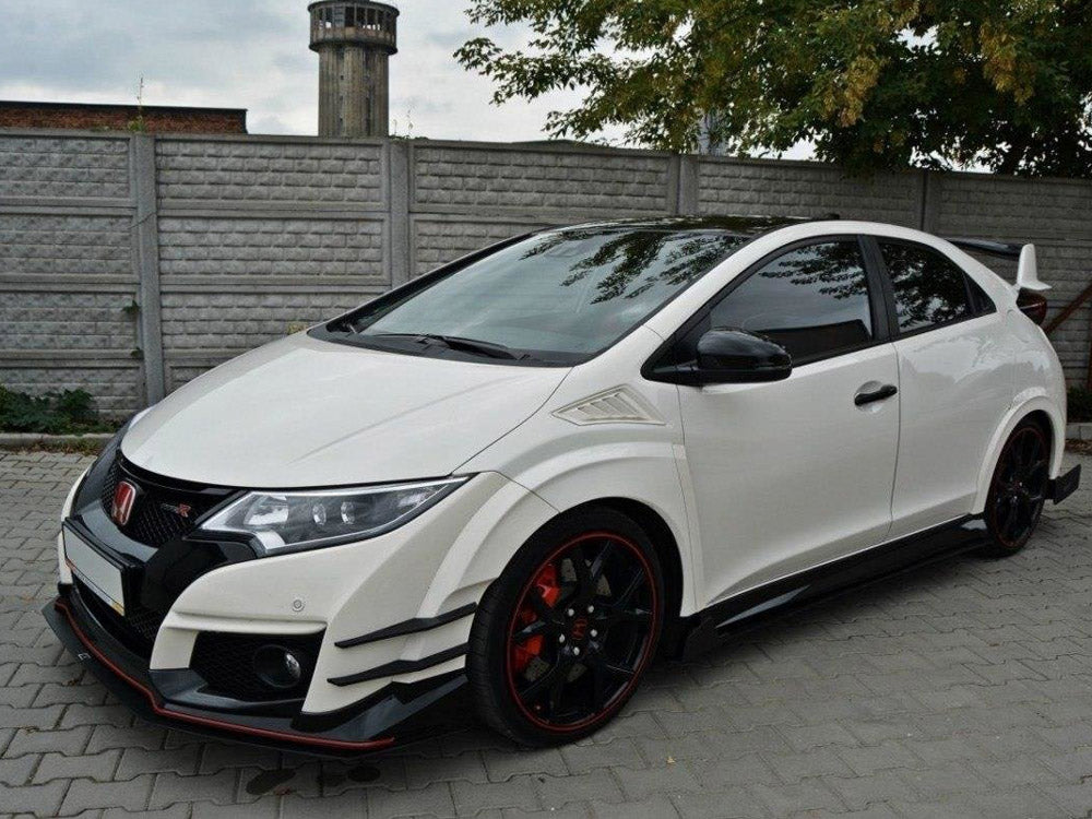 Front Racing Splitter V.1 Honda Civic IX Type R
