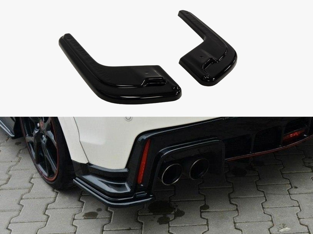 Rear Side Splitters Honda Civic IX Type R