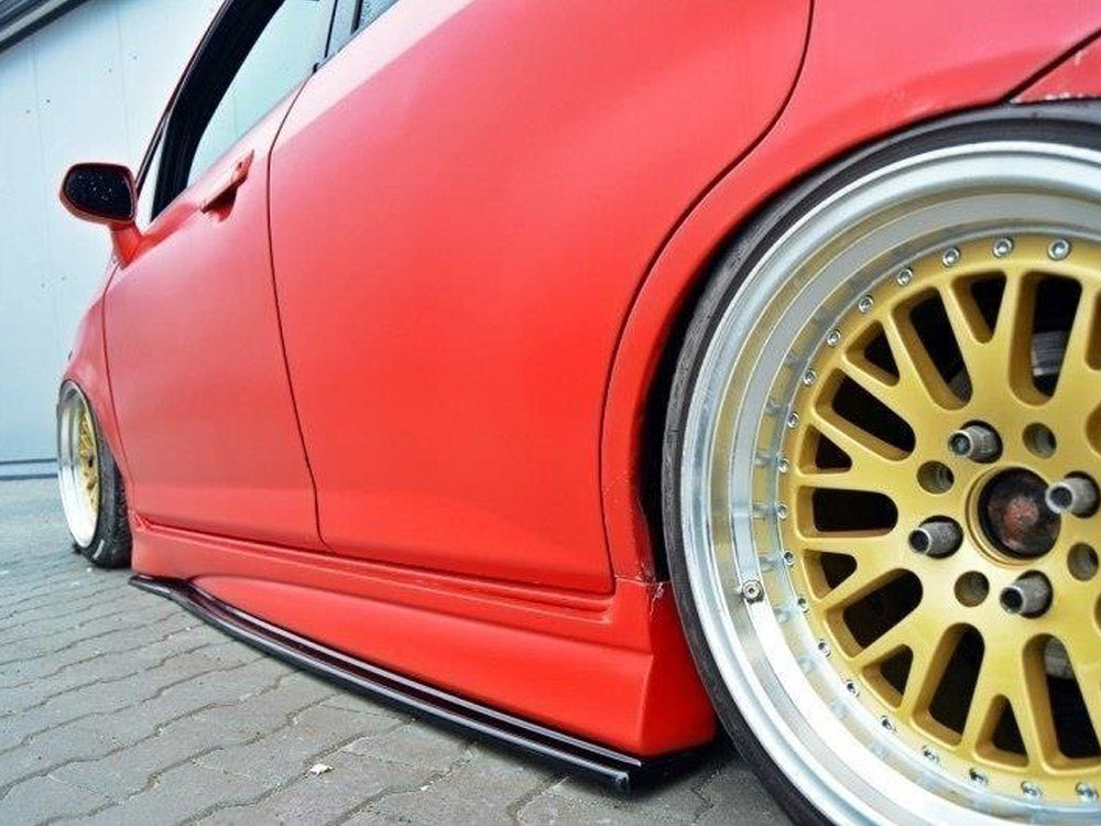Side Skirts Diffusers Honda JAZZ MK1 (Mugen Styling KIT) - Textured