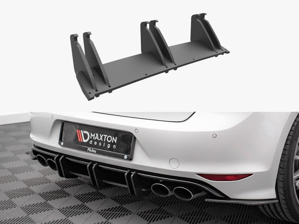 Street PRO Rear Diffuser VW Golf R MK7 (2013-2016)