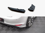 Rear Side Splitters V.3 VW Golf R Mk7 - Carbon Look