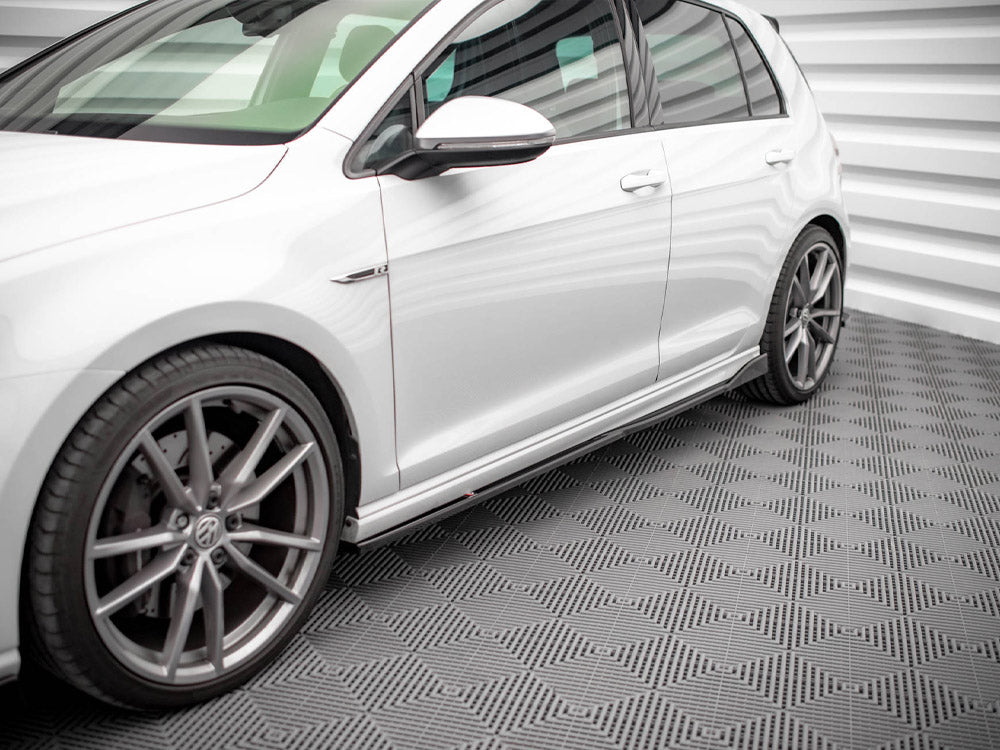 Side Skirts Diffusers V.2 VW Golf R / R-Line Mk7