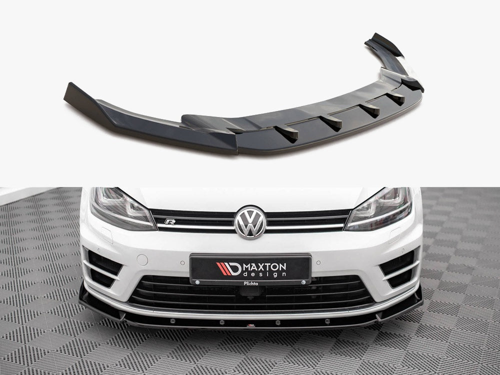 Front Splitter V.4 VW Golf R / R-Line Mk7