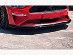 Front Splitter Ford Mustang Mk6 Facelift (2018-) - Carbon Look