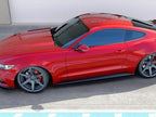Side Skirts Diffusers Ford Mustang Mk6 (2014-2017) - Textured
