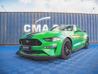 Street PRO Front Splitter V.1 + Flaps Ford Mustang GT Mk6 Facelift