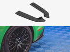 Street PRO Rear Side Splitters V.1 Ford Mustang GT MK6 Facelift - Black-Red