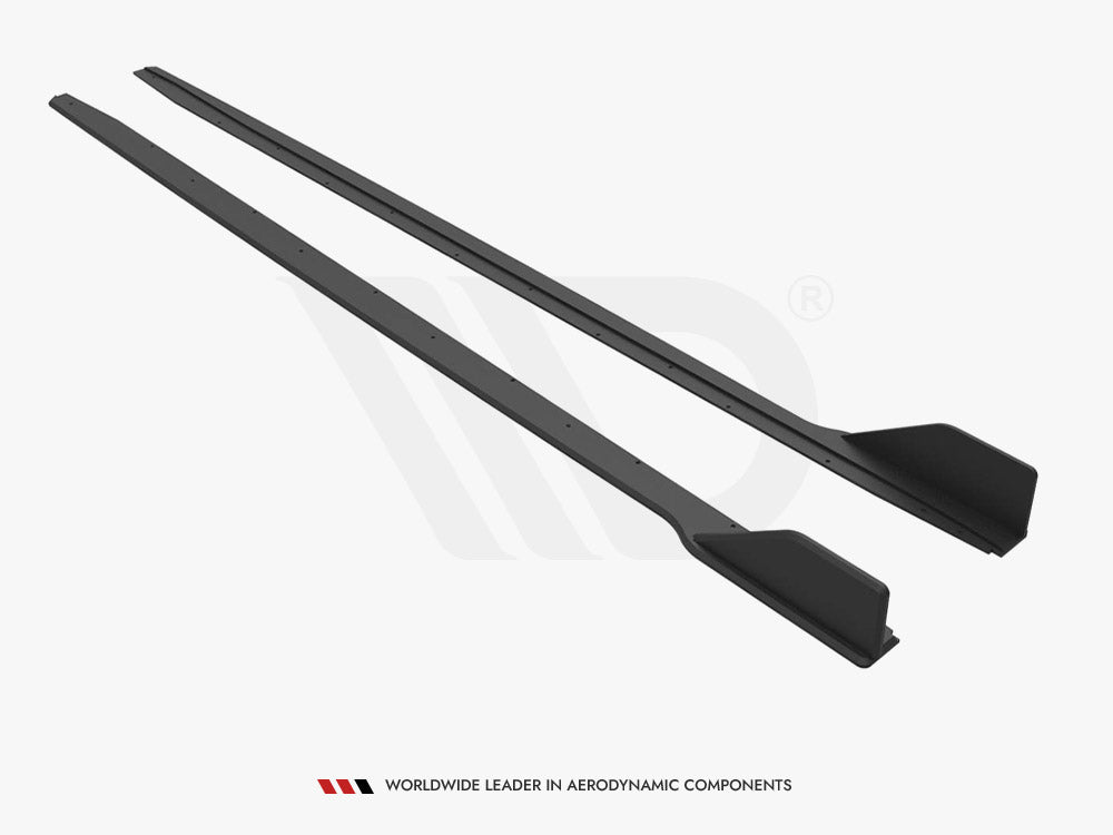 Street PRO Side Skirts Diffusers V.2 Ford Mustang GT Mk6 Facelift