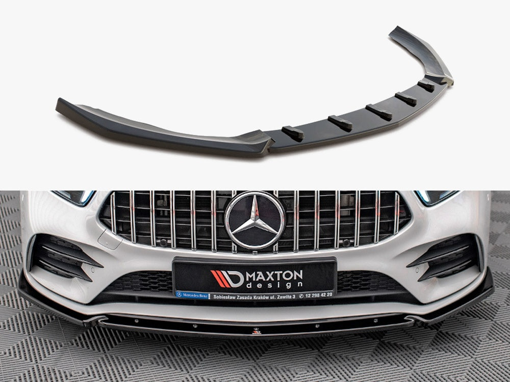 Front Splitter V.4 Mercedes A35 AMG / AMG-Line W177