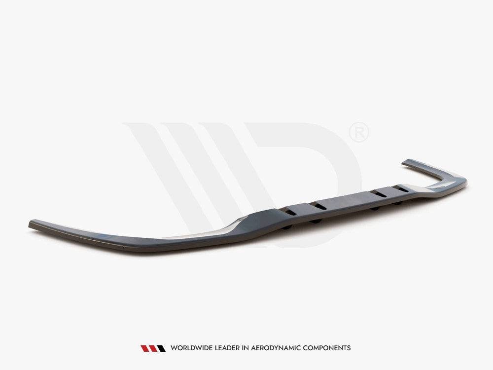 Rear Splitter (Vertical Bars) V.1 Mercedes A 35 AMG Sedan V177