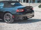 Rear Side Splitters Abarth 124 Spider