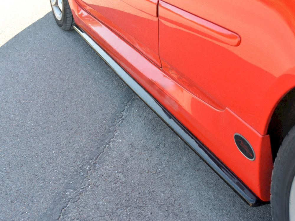 Side Skirts Diffusers Fiat Stilo Schumacher Version - Textured