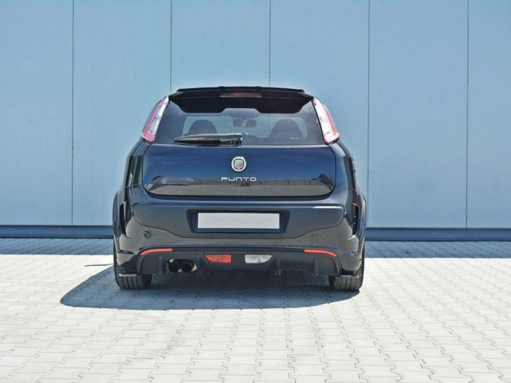 Rear Side Splitters Abarth Punto Evo - Carbon Look