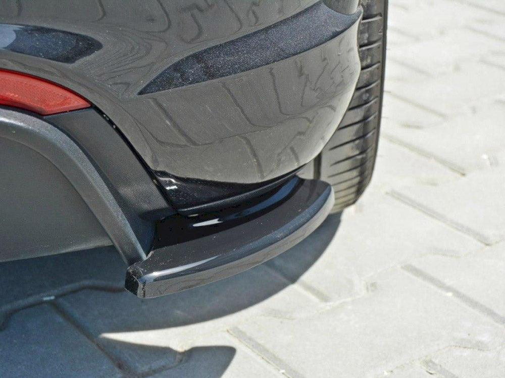 Rear Side Splitters Abarth Punto Evo - Carbon Look